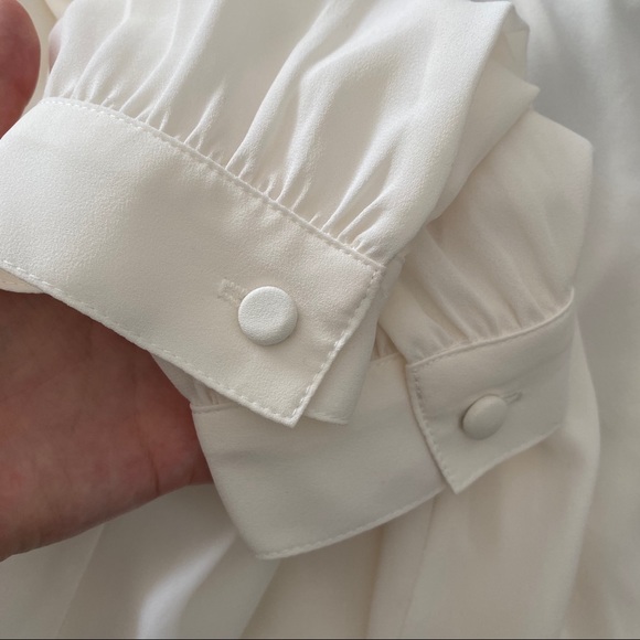 Fifteen Twenty Wrap Neck Tie Top - Picture 7 of 8